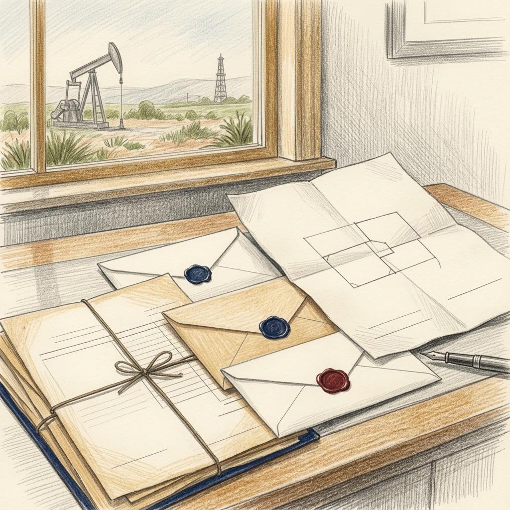 Editorial illustration for The Well Is Producing. Why Am I Not Getting Paid?