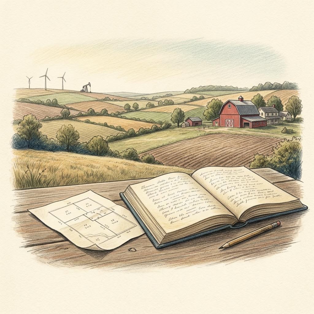 Editorial illustration for How to Find Out Who Owns Mineral Rights in Ohio