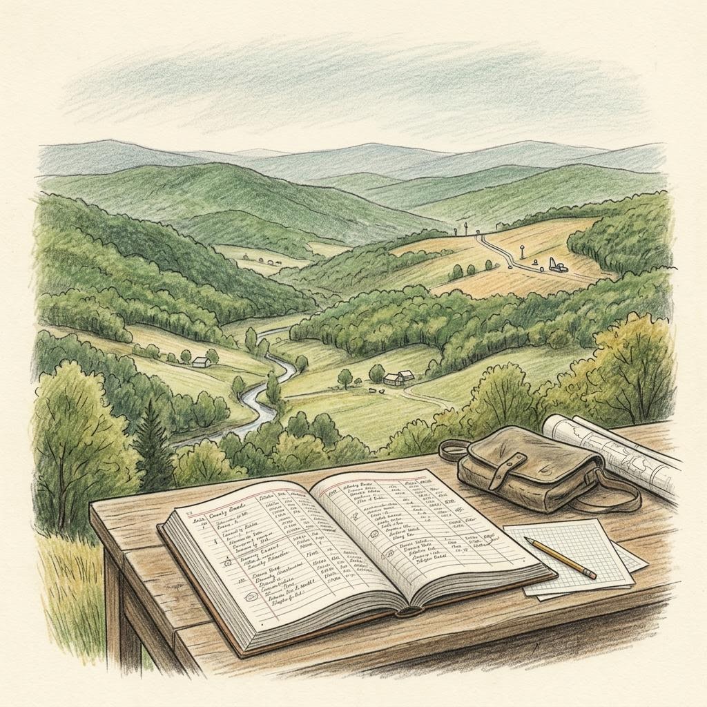 Editorial illustration for How to Research Mineral Ownership in Virginia